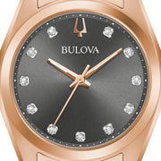 Relógio Feminino Bulova Surveyor Aço Rosé 97P156